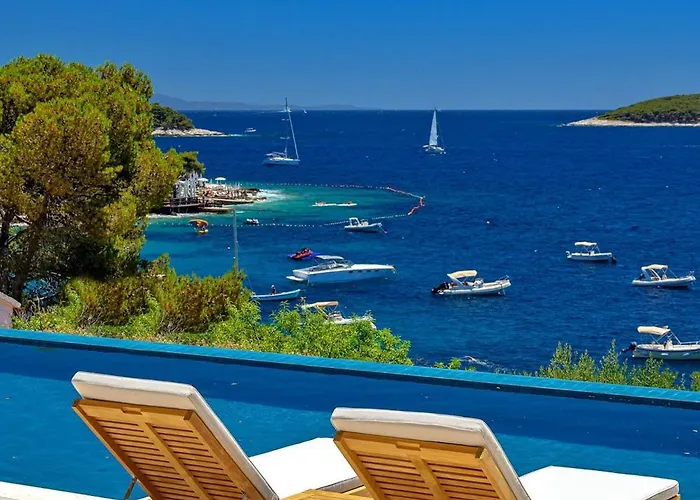 Crystalsea 1 Infinity Heatedpool In Hvar 빌라